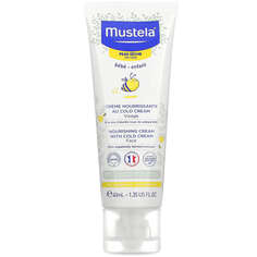 Питательный Детский Крем Mustela для лица, для сухой кожи, 40 мл