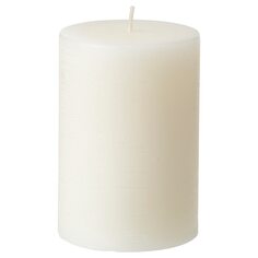 JÄMLIK ЭМЛИК Ароматическая формовая свеча, Ваниль/светло-бежевый, 30 ч IKEA