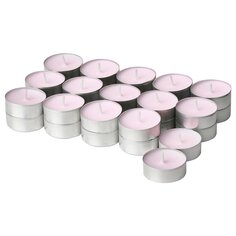 LUGNARE ЛУГНАРЕ Свеча греющая ароматическая, Жасмин/розовый, 3.5 ч IKEA