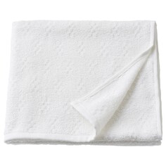 NÄRSEN НЭРСЕН Банное полотенце, белый, 55x120 см IKEA