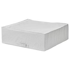 STUK СТУК Сумка для хранения, белый/серый, 55x51x18 см IKEA