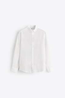 Рубашка Zara cotton, белый