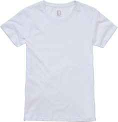 Женская футболка Brandit с круглым вырезом, белый