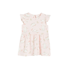 Платье детское H&amp;M Ruffle-trimmed, светло-розовый/кролики H&M