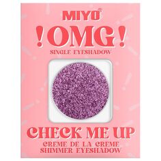 Miyo OMG Check Me Up Creme De La Creme Shimmer Тени для век, 1.3 g