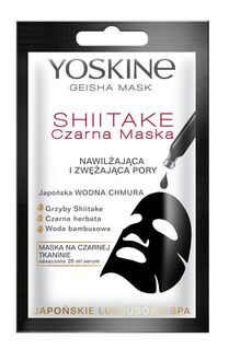 Yoskine Geisha Shitake тканевая маска для лица, 20 ml