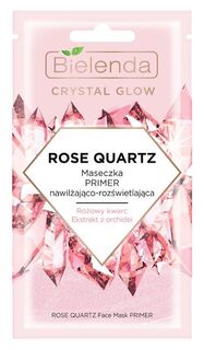 Bielenda Crystal Glow Rose Quartz медицинская маска, 8 g