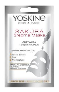 Yoskine Geisha Sakura тканевая маска для лица, 20 ml