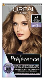 L’Oréal Preference L 7.1 Iceland краска для волос, 1 шт. L'Oreal