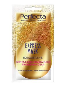 Perfecta Express Mask S.O.S Promienna Cera медицинская маска, 8 ml