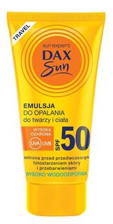 Dax Sun Mini Travel SPF50+ дубильная эмульсия, 50 ml