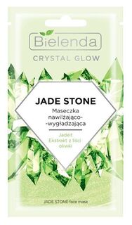 Bielenda Crystal Glow Jade Stone медицинская маска, 8 g