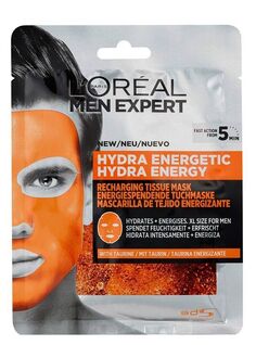 L’Oréal Men Expert Hydra Energetic тканевая маска для лица, 30 g L'Oreal