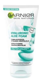 Garnier Skin Naturals Hyaluronic Aloe пена для умывания лица, 150 ml