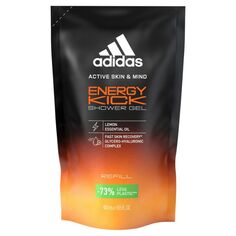 Adidas Skin &amp; Mind Energy Kick Refill гель для душа, 400 ml