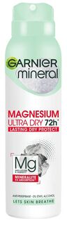 Garnier Magnesium Ultra Dry антиперспирант для женщин, 150 ml