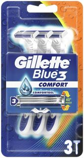 Gillette Blue3 бритва для мужчин, 3 шт.
