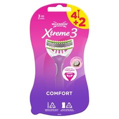 Wilkinson Xtreme3 Comfort женская бритва, 6 шт.