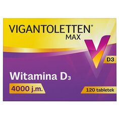 Vigantoletten Max 4000 j.m. витамин д3 в таблетках, 120 шт.