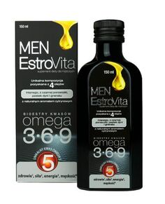 Estrovita Men омега жирные кислоты для мужчин, 150 ml