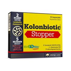 Olimp Kolonbiotic Stopper лекарство от диареи, 60 шт. ОЛИМП