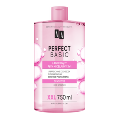 AA Perfect Basic успокаивающая мицеллярная вода для снятия макияжа с лица, 750 мл