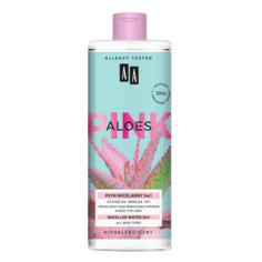 AA Aloes Pink Мицеллярное средство для снятия макияжа 3-в-1, 400 мл