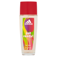 Adidas Get Ready Woman парфюмированный дезодорант для тела для женщин, 75 мл