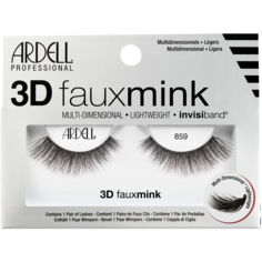Ardell 3D Faux Mink 859 накладные ресницы на полоске, 1 упаковка