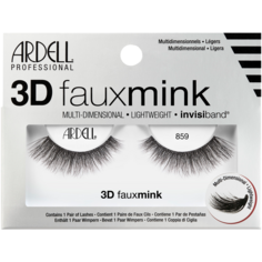 Ardell 3D Faux Mink 858 накладные ресницы на полоске, 1 упаковка