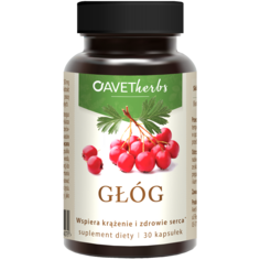 Avet Herbs Głóg биологически активная добавка, 30 капсул/1 упаковка