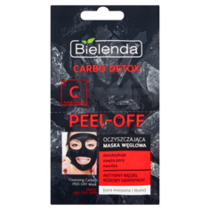 Bielenda Carbo Detox очищающая угольная маска для лица, 12 г