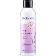 Biolaven Organic очищающая и успокаивающая мицеллярная жидкость для лица, 200 мл