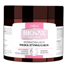 Biovax Niacynamid укрепляющая маска для волос, 250 мл
