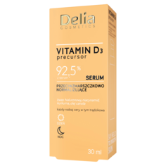 Delia Vitamina D3 сыворотка для лица нормализующая против морщин, 30 мл