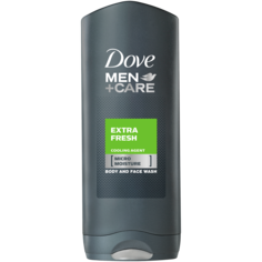 Dove Men+Care Extra Fresh гель для тела и лица для мужчин, 400 мл