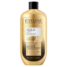 Eveline Cosmetics Gold Lift Expert питательное молочко для тела с частицами золота, 350 мл