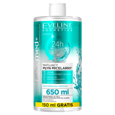 Eveline Cosmetics Matujący 3w1 мицеллярная вода для лица, 650 мл