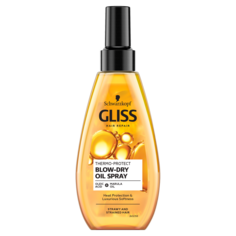Gliss Thermo-Protect Blow-Dry Oil термозащитное масло для сухих волос, 150 мл