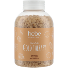 Hebe Cosmetics Gold Therapy соль для ванн, 600 г
