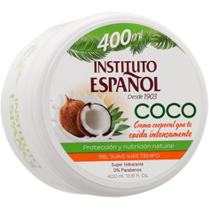 Instituto Espanol Coco Увлажняющий крем для тела, 400 мл