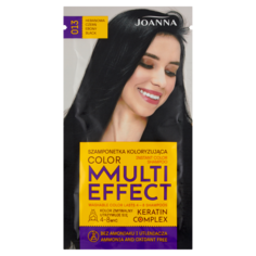Joanna Multi Effect оттеночный шампунь 013 черное дерево, 35 г