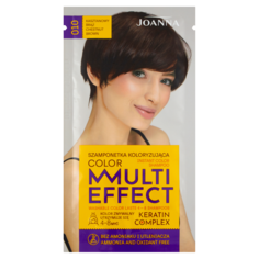 Joanna Multi Effect оттеночный шампунь 10 каштановый коричневый, 35 г
