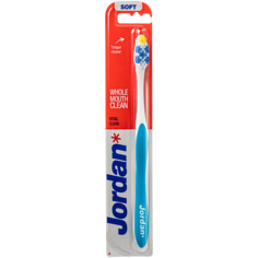 Jordan Total Clean средняя зубная щетка, 1 шт.