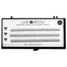 Lash Brow Flare Silk Kim Effect пучки накладных ресниц, 1 упаковка