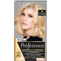L&apos;Oréal Paris Récital Préférence краска для волос Y9 очень светлый блонд, 1 упаковка L'Oreal