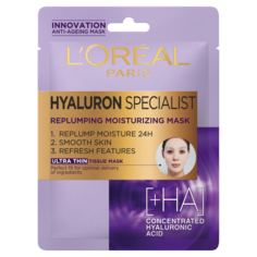 L&apos;Oréal Paris Hyaluron Specialist увлажняющая маска для лица в листе, 30 г L'Oreal