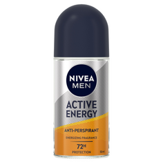 Nivea Men Active Energy шариковый антиперспирант для мужчин, 50 мл