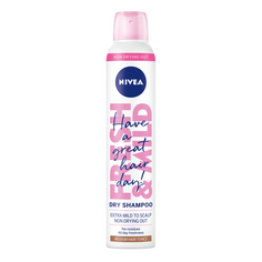 Nivea Fresh Revive сухой шампунь для каштановых волос, 200 мл