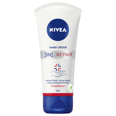 Nivea Repair регенерирующий крем для рук 3в1 восстанавливающий уход, 75 мл